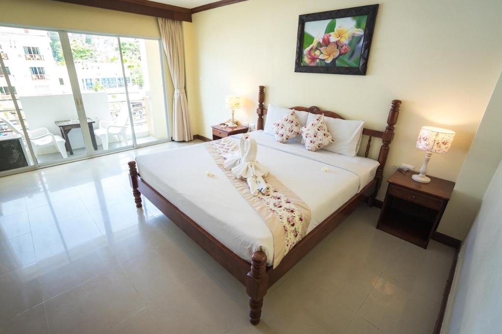 Bed, Pranang Flora House Hotel in Krabi