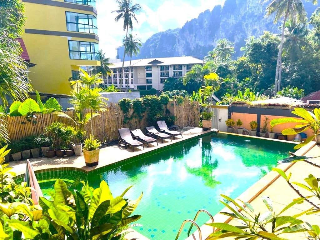 Swimming pool, The Haleeva Aonang in Krabi